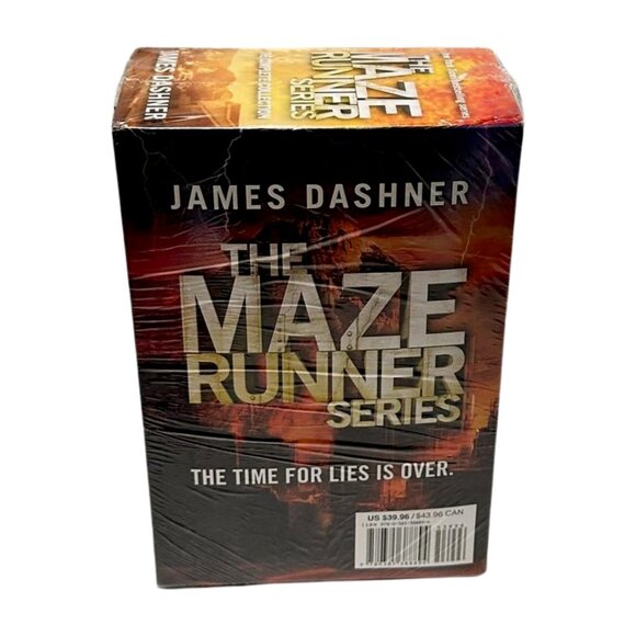 Maze Runner Boxset 4 Volume  Childrens Books PB James Dashner New Sealed - Picture 2 of 8